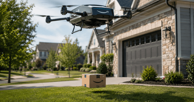 Amazon ABD'de Drone Teslimatında Gaza Basıyor: Hedef 500 Şehir