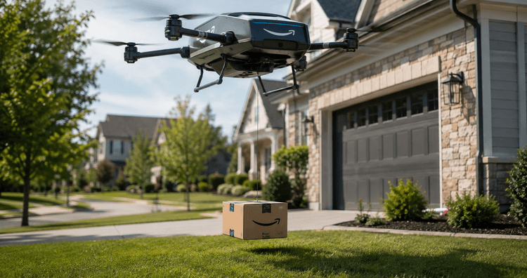 Amazon ABD'de Drone Teslimatında Gaza Basıyor: Hedef 500 Şehir