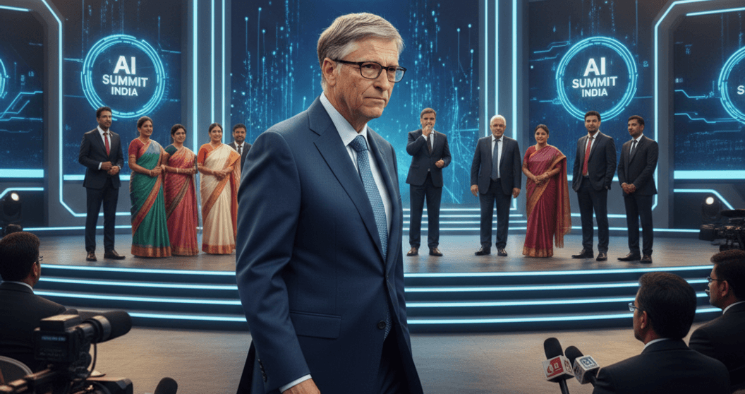 Bill Gates Hindistan’daki AI Zirvesinden Çekildi