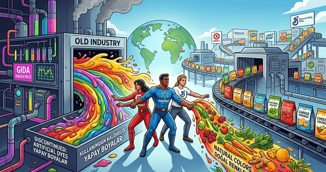 Perakende ve Gıda Sektöründe Yapay Boya Dönüşümü Hızlanıyor